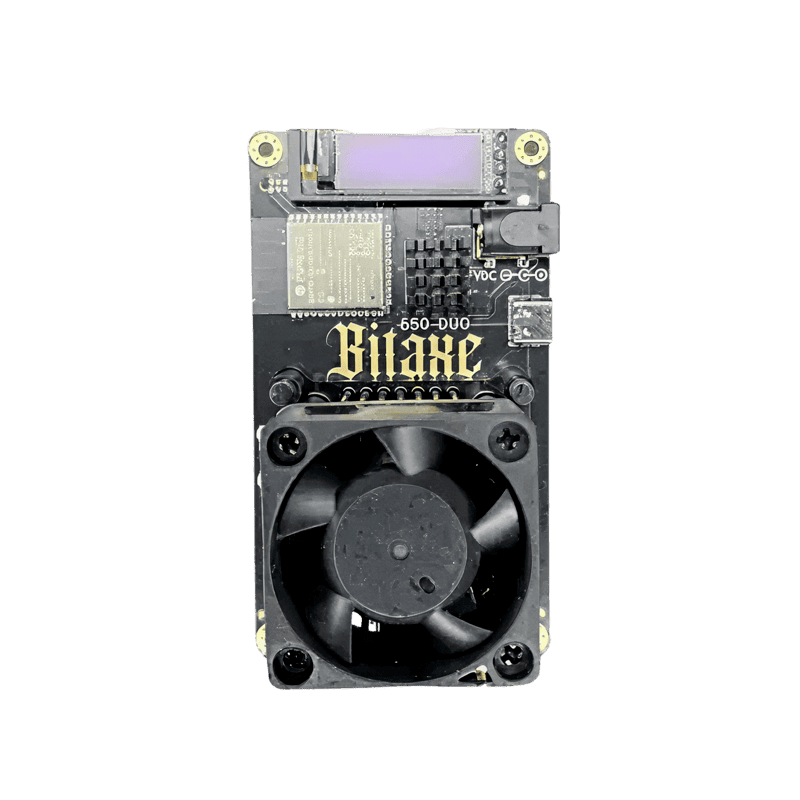 Bitaxe Gamma Duo 650 bitcoin miner