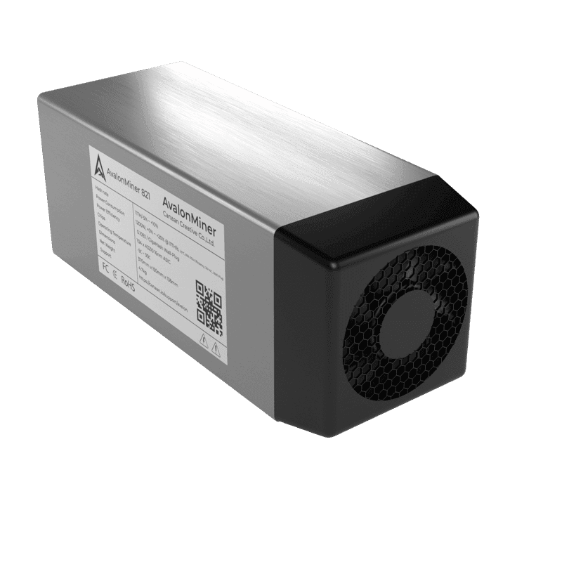 Canaan Avalon 821 bitcoin miner